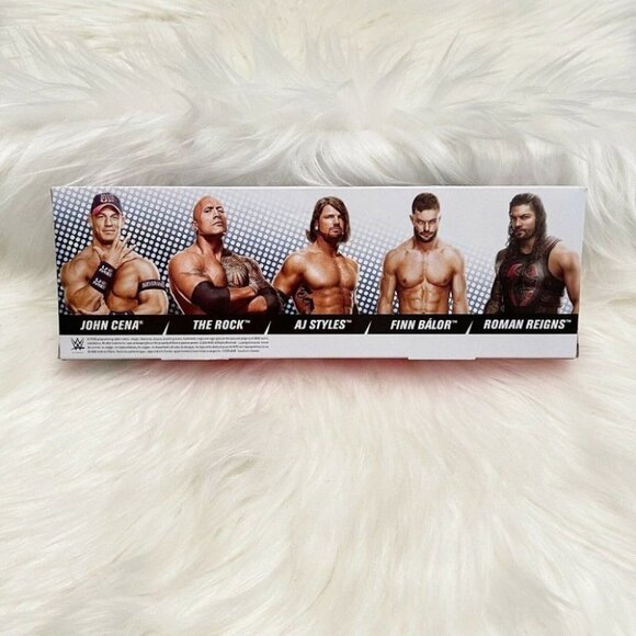 WWE Collector 5-pack John Cena, The Rock, AJ, Finn, Roman Reigns Action New - Picture 1 of 12